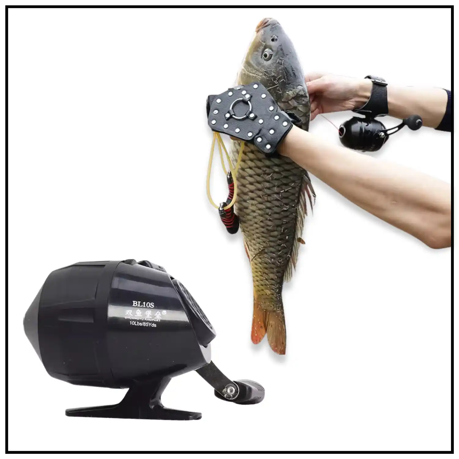 High Quality Fishing Slingshot Combo Set | Outdoor Fishing Catapult with Complete Accessories for Hunting & Shooting