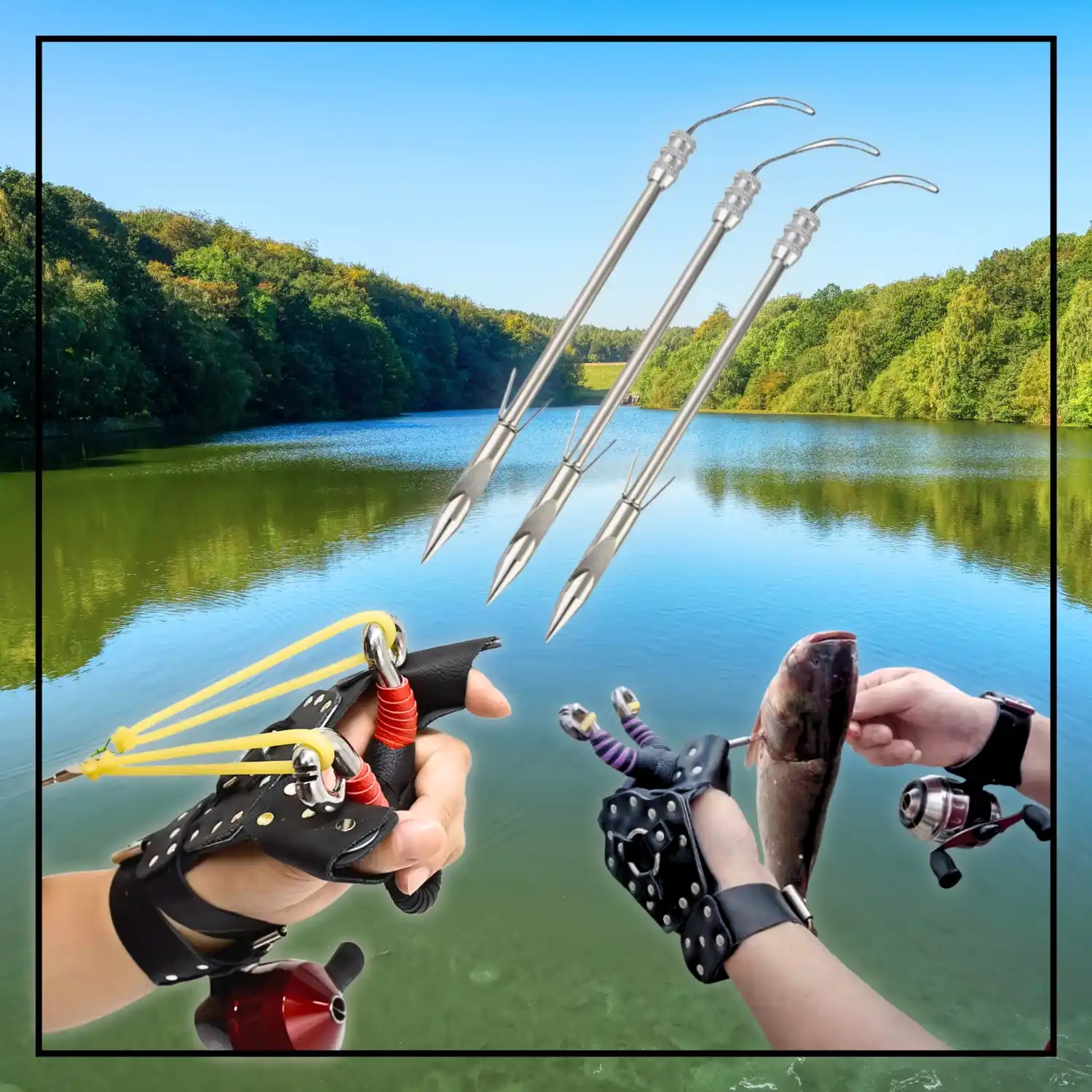 Fishing Dart (3 Pieces) for Slingshot – Sharp, Durable & Ready to Use