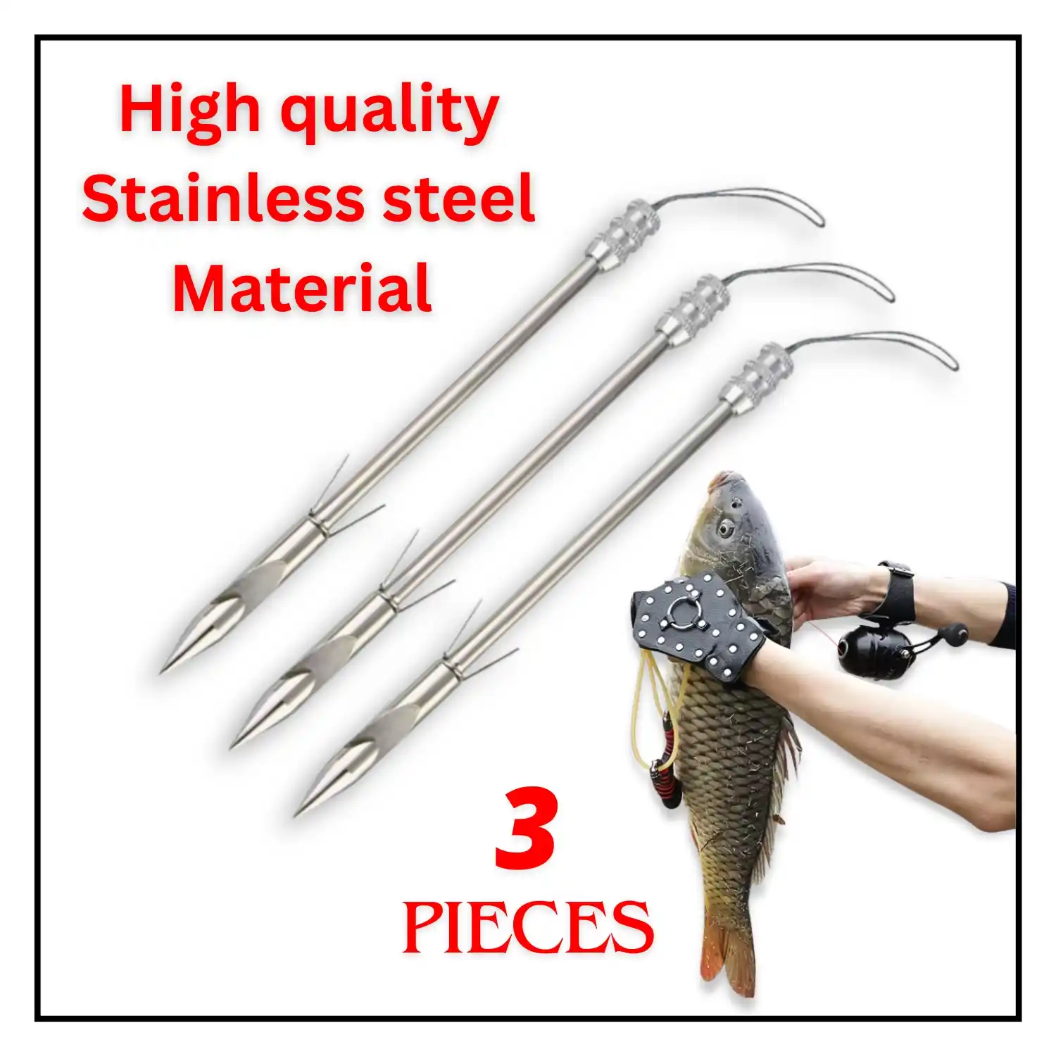 Fishing Dart (3 Pieces) for Slingshot – Sharp, Durable & Ready to Use