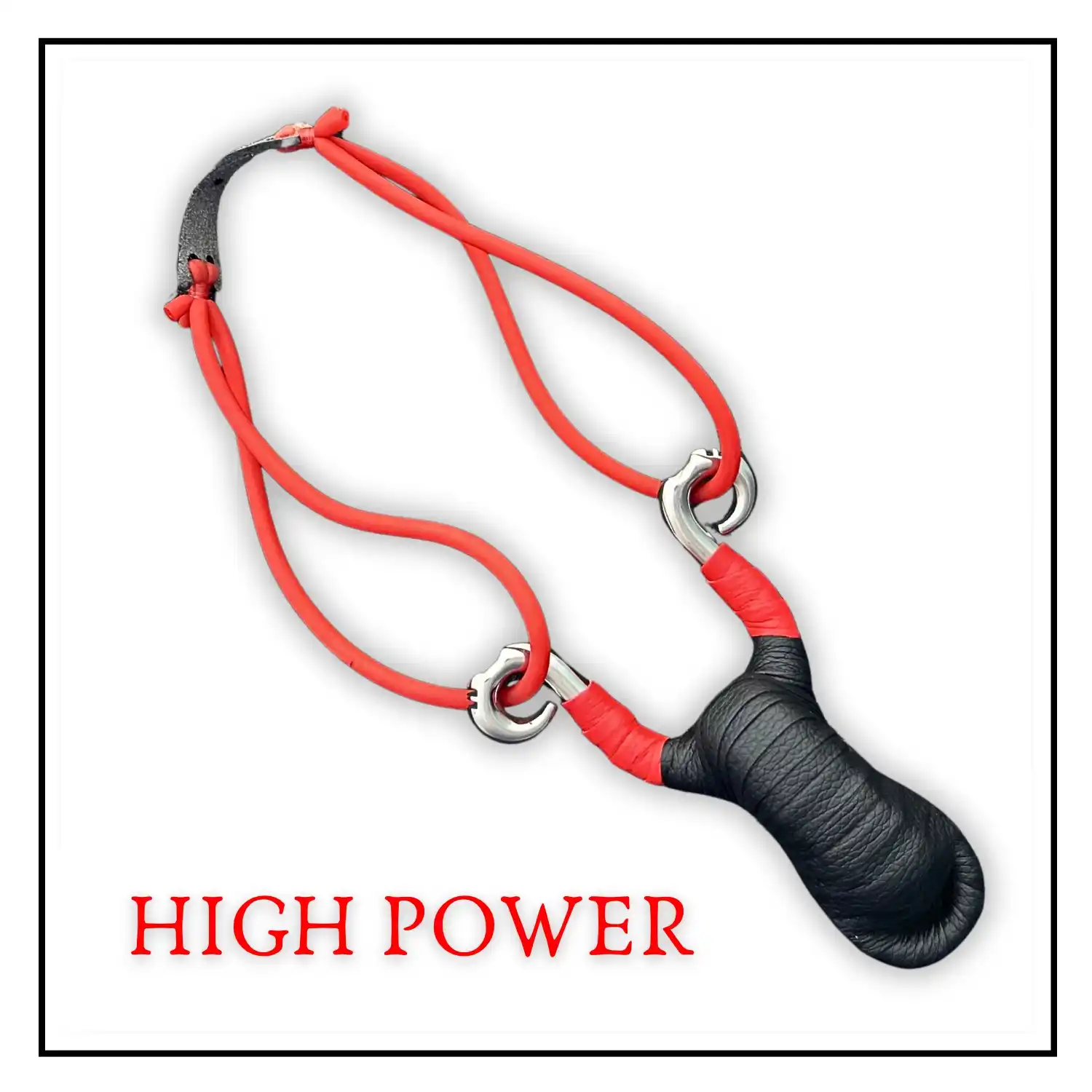 Premium Stainless Steel Gulel for Hunting & Camping | Heavy Duty Steel Slingshot for Target Shooting | Outdoor Survival Catapult | Pack of 1 | Model No: S56