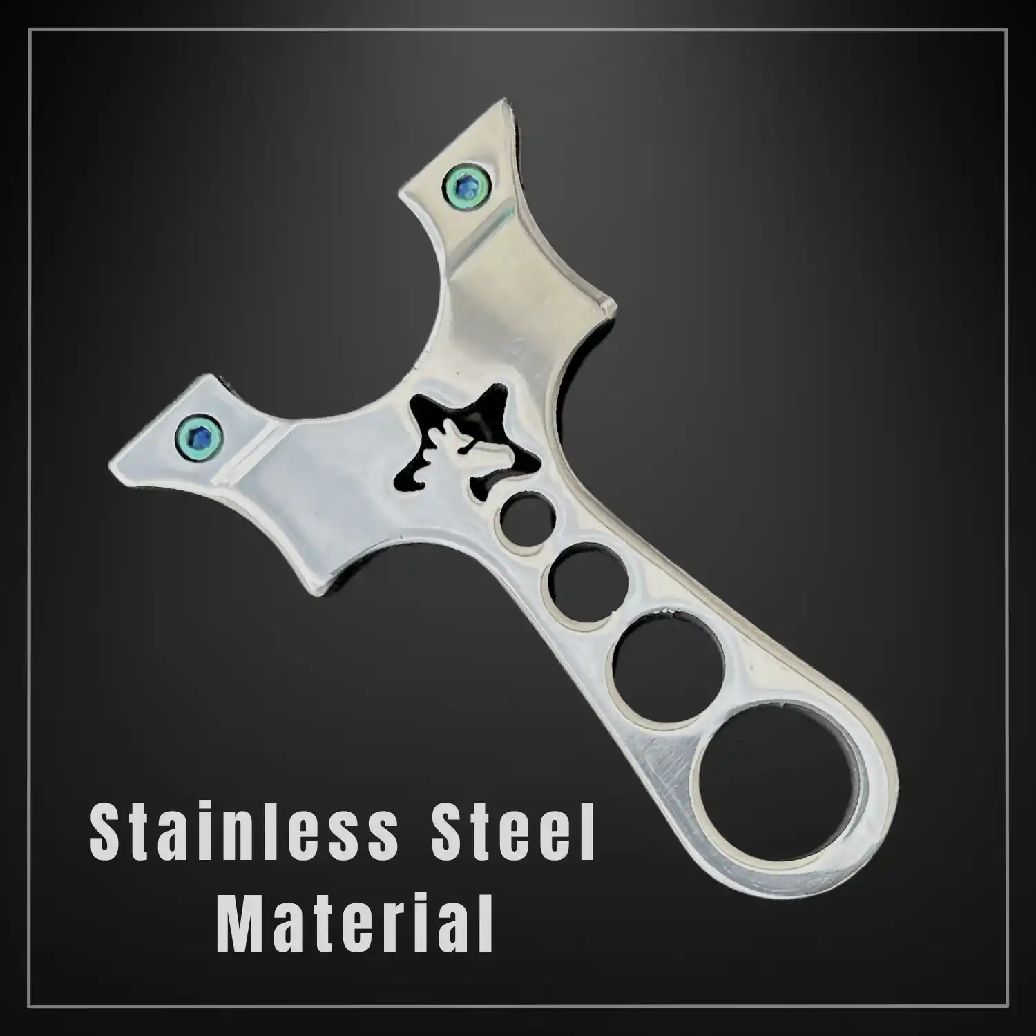 High Impact Stainless Steel Slingshot for Hunting | Model S35