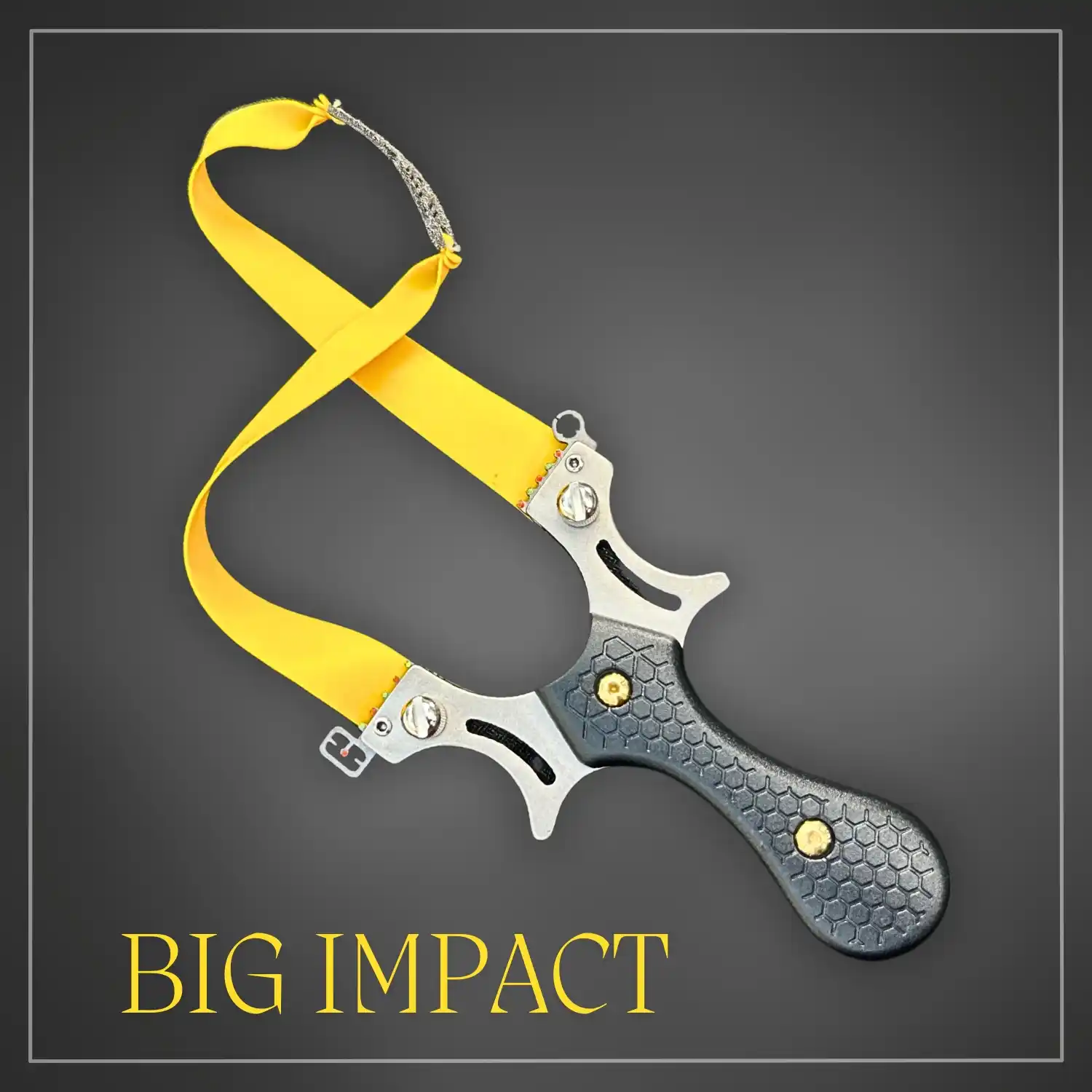 Professional  Stainless Steel Slingshot for Hunting with Easy Grip |  Model S37