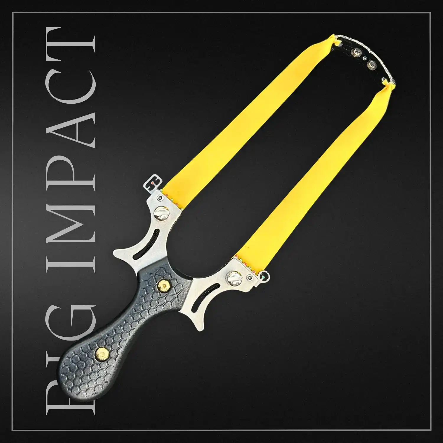 Professional  Stainless Steel Slingshot for Hunting with Easy Grip |  Model S37