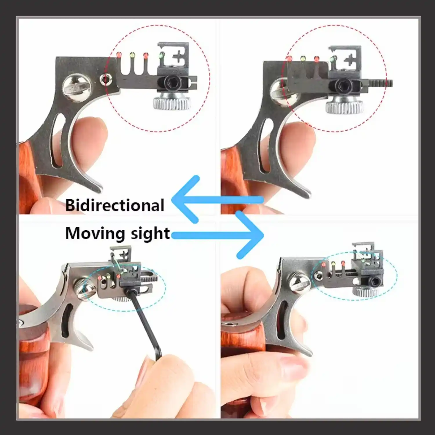 Powerful Stainless Steel Slingshot for Hunting | Model S33