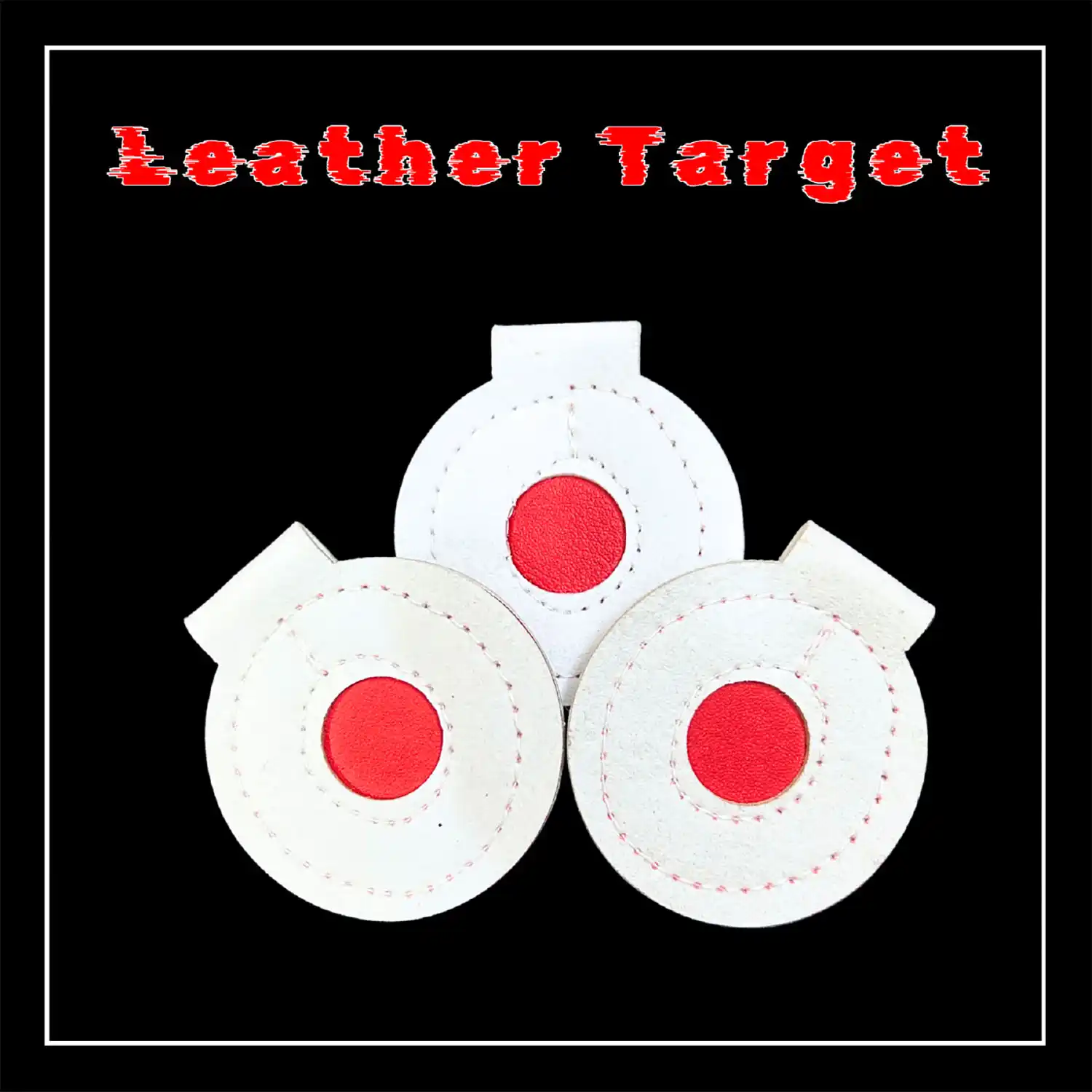 Leather Target for Slingshot Practice – Durable & Portable Design