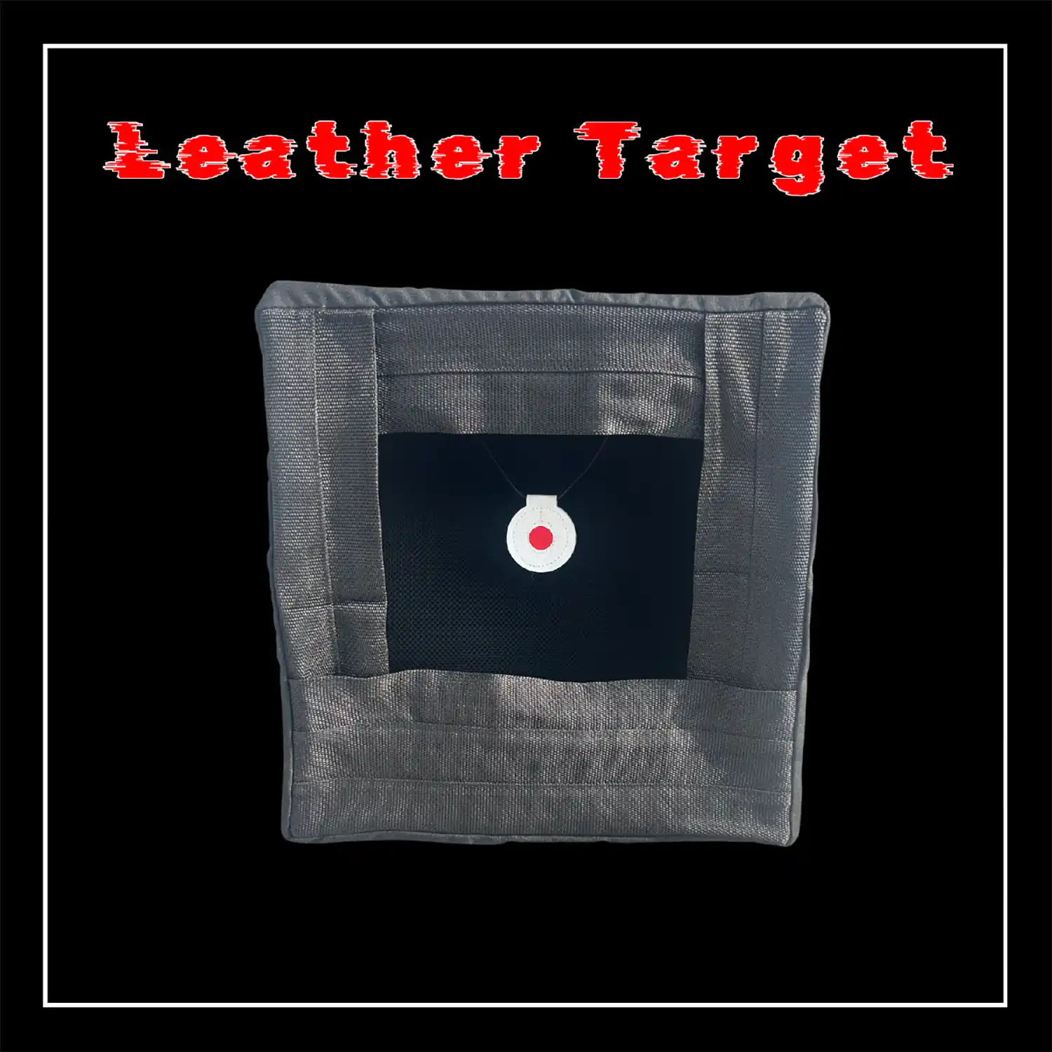 Leather Target for Slingshot Practice – Durable & Portable Design