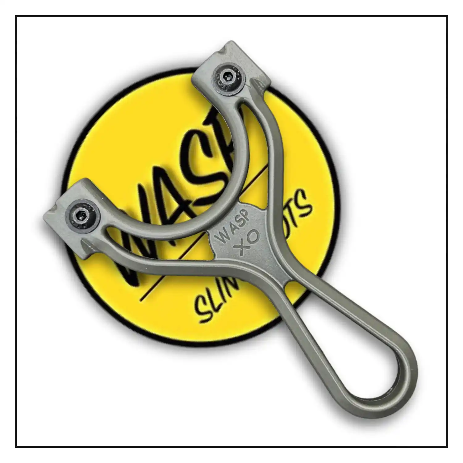 Wasp XO Ultra Grey Slingshot for Hunting & Camping | OTT and TTF Imported Hunting Slingshot | Pack of 1