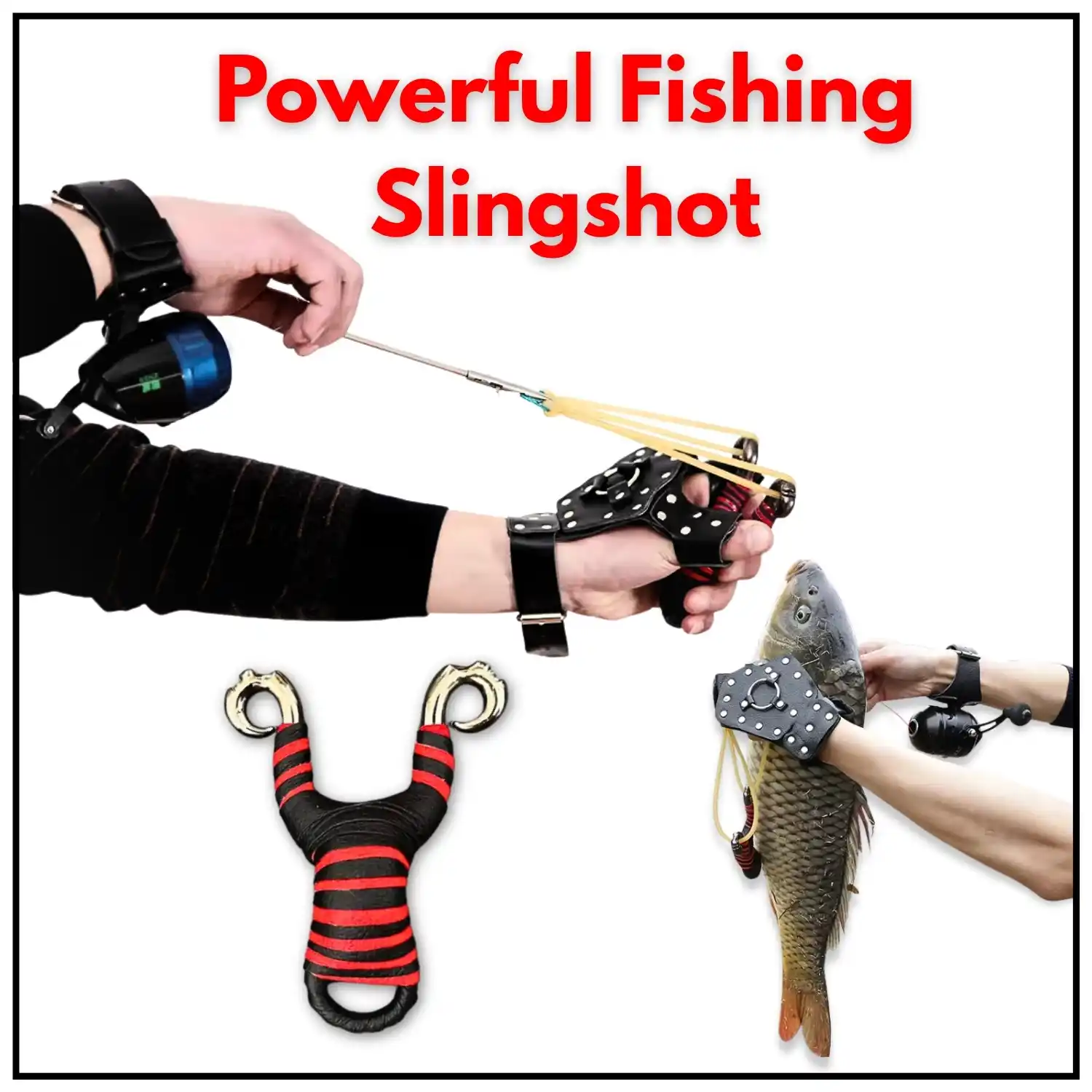 Fishing Full Set Slingshot Shooting Outdoor Affordable Luxury Sports Slingshot Hunting Other Shooting Products