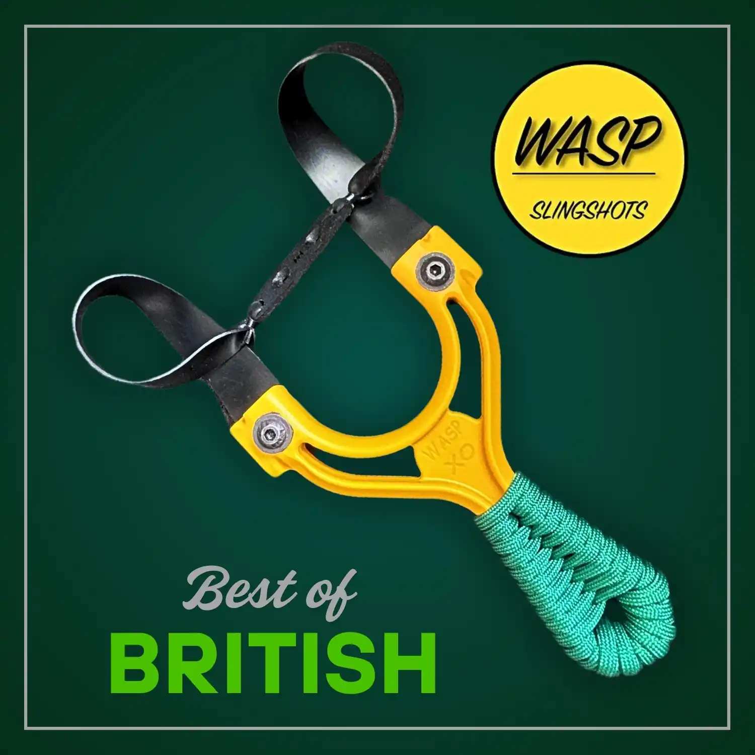 Wasp XO Ultra Light Black Slingshot for Hunting & Camping |OTT and  TTF Hunting Slingshot | Pack of 1