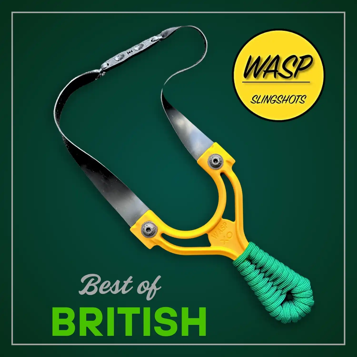 Wasp XO Ultra Light Black Slingshot for Hunting & Camping |OTT and  TTF Hunting Slingshot | Pack of 1
