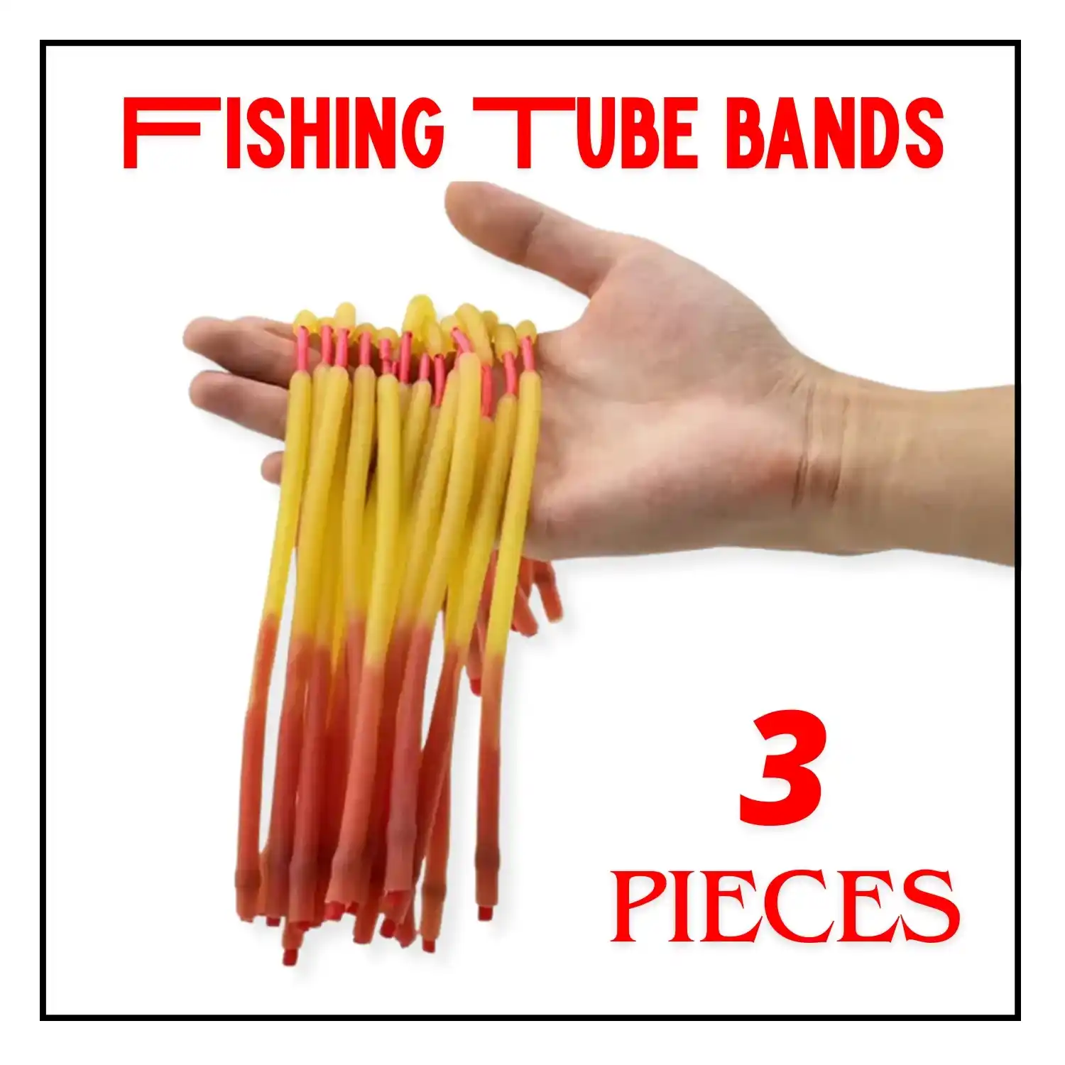 Fishing Tube Bands for Slingshot | High Elastic Latex Rubber Tubes | Durable Replacement Bands for Hunting, Fishing & Outdoor Shooting