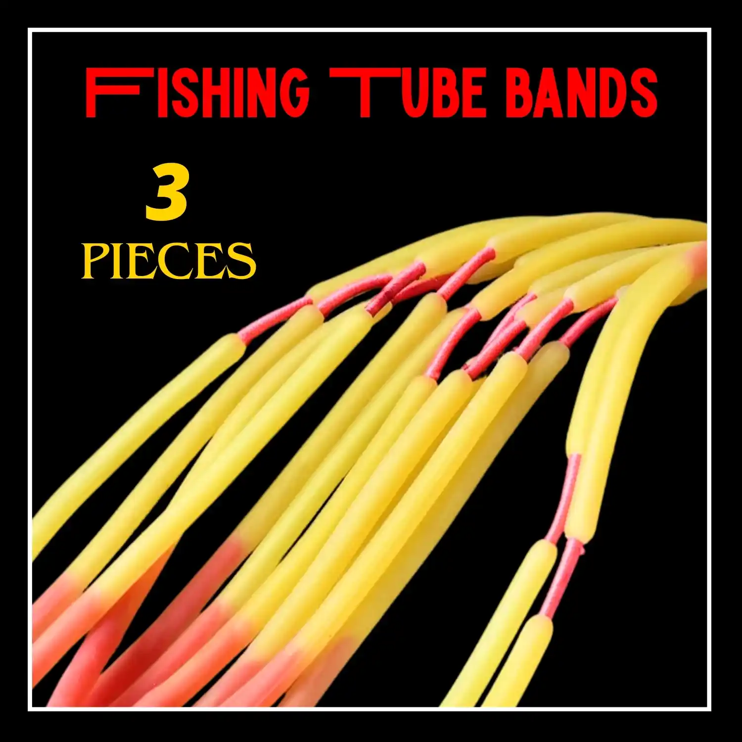 Fishing Tube Bands for Slingshot | High Elastic Latex Rubber Tubes | Durable Replacement Bands for Hunting, Fishing & Outdoor Shooting