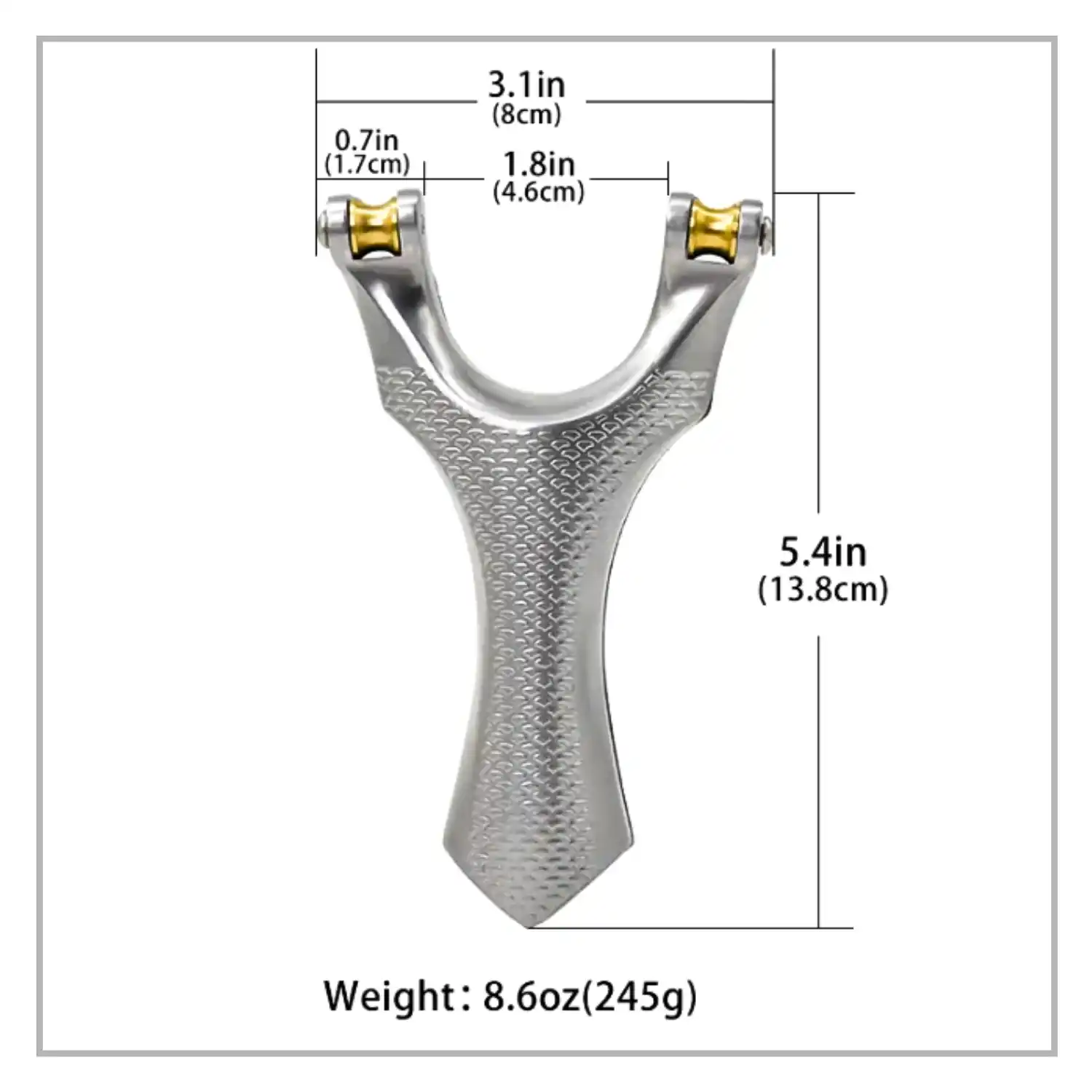 Fishing Slingshot 1, Fishing Tube Rubber 1, Fishing Dart 1, Professional Metal Slingshot for Fishing  Hunting Full Set High Quality Outdoor Equipment