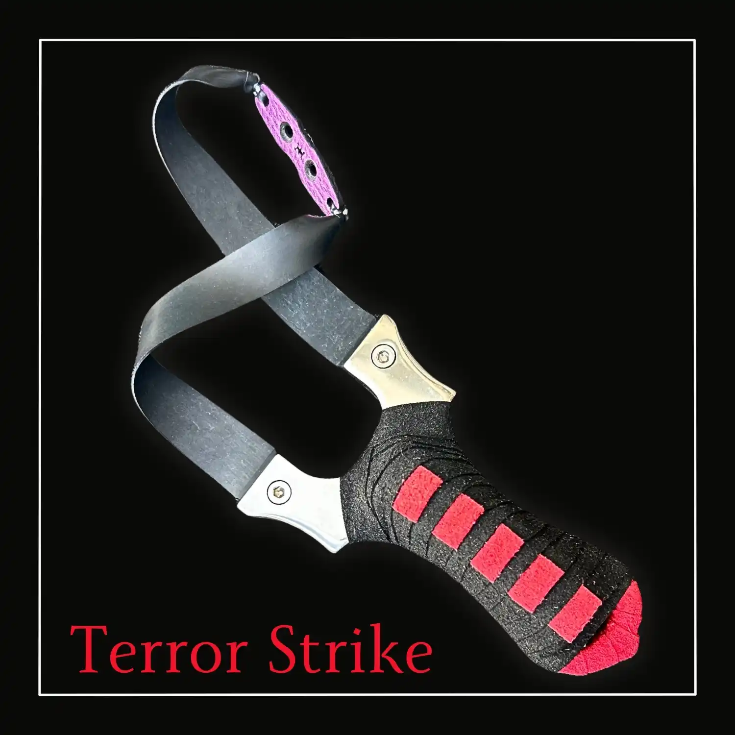 Powerful Stainless Steel Slingshot for Hunting with Powerful Band| Model S38