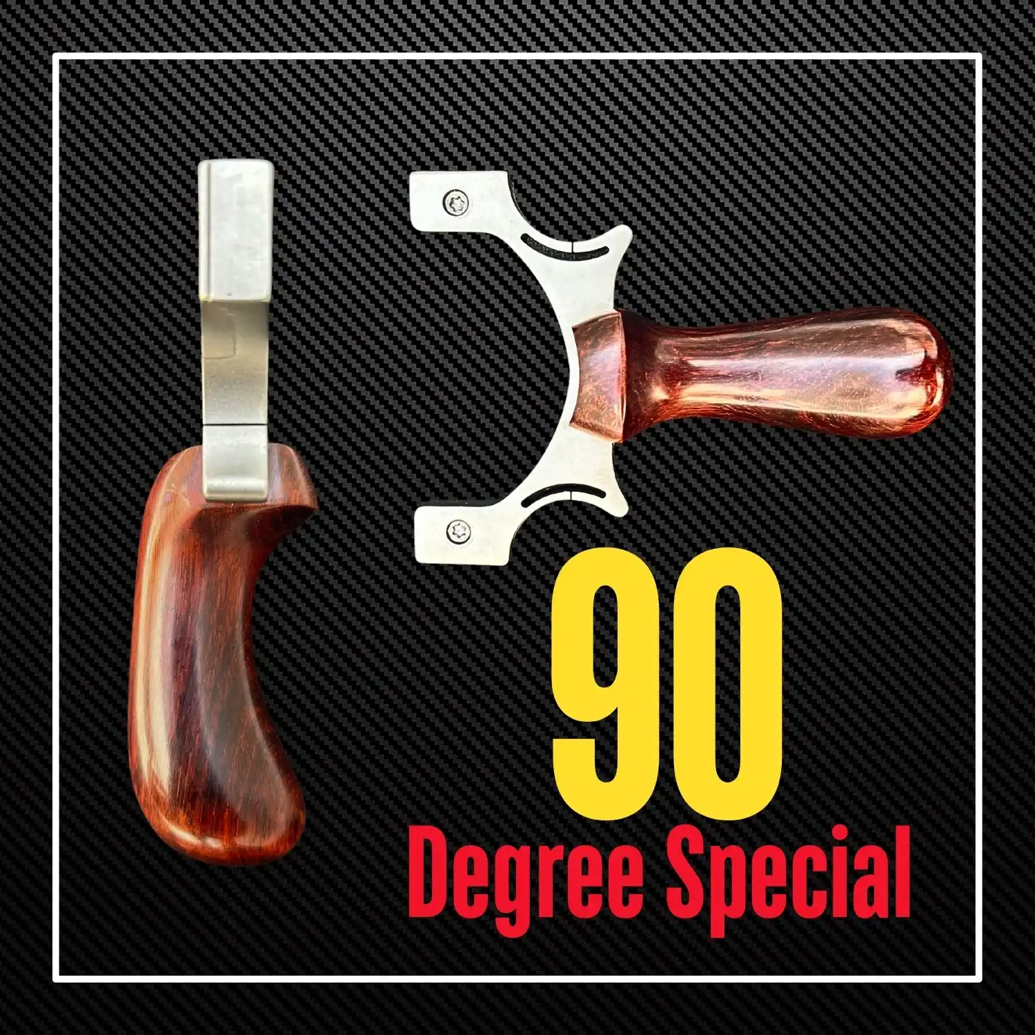 High Performance Titanium Slingshot for Hunting Birds & Targeting Darts | Model S24