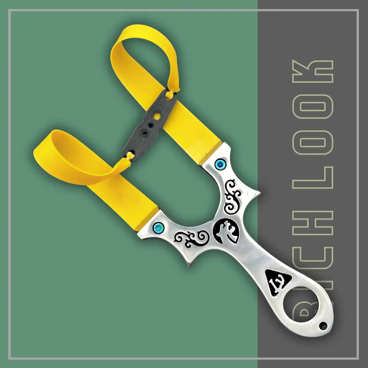 Professional Slingshot for Hunting with Precise Rubber Band | Model S34