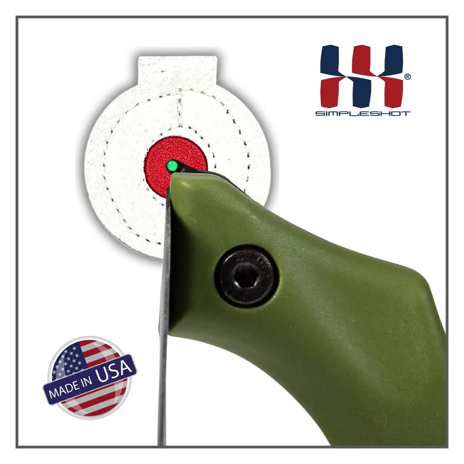 The Axiom has been a favorite among slingshot enthusiasts and tournament winners for years, now with modern Integrated Clips and Fiber Optic Sights.