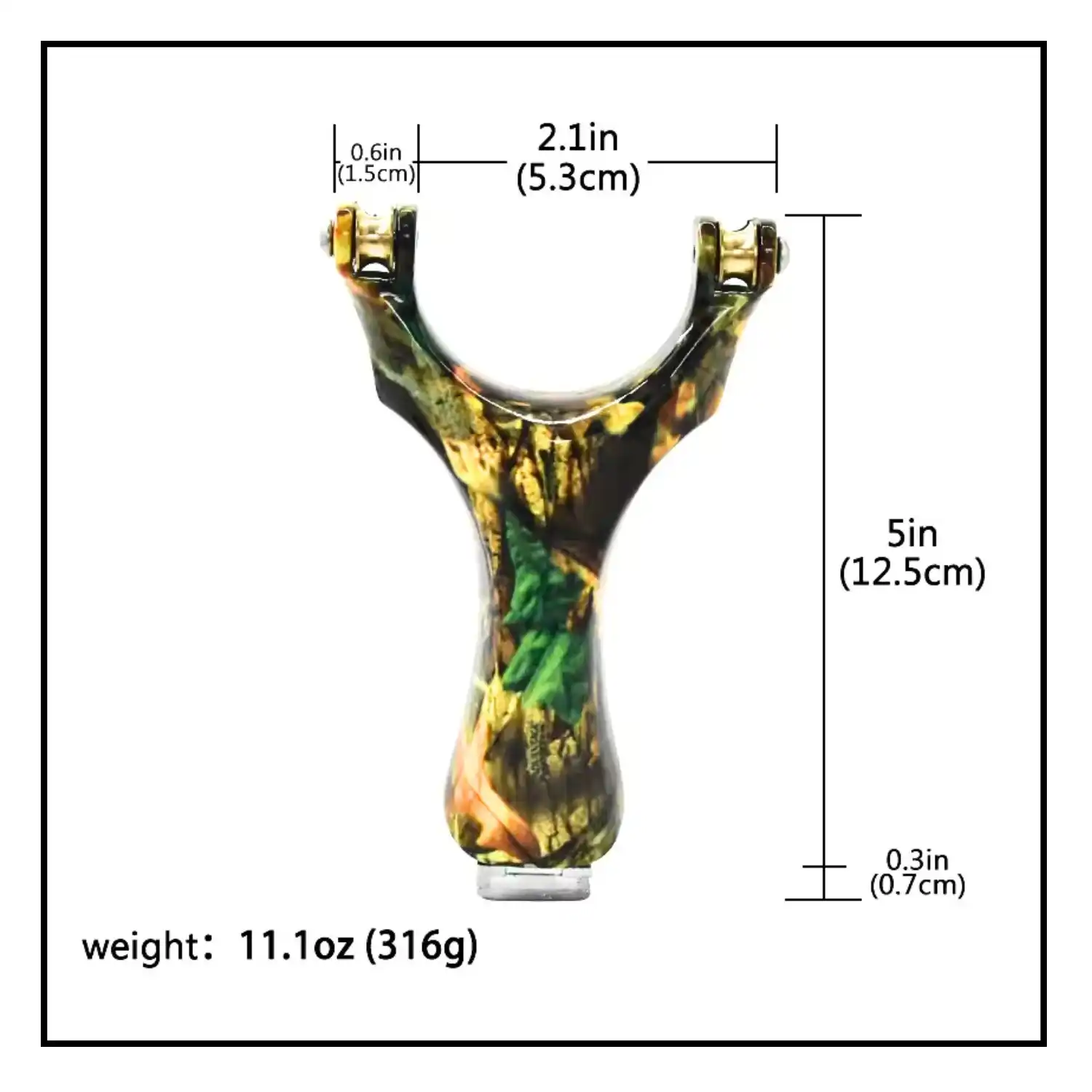 Allan Mark Powerful Tube Slingshot for Hunting | Model S53