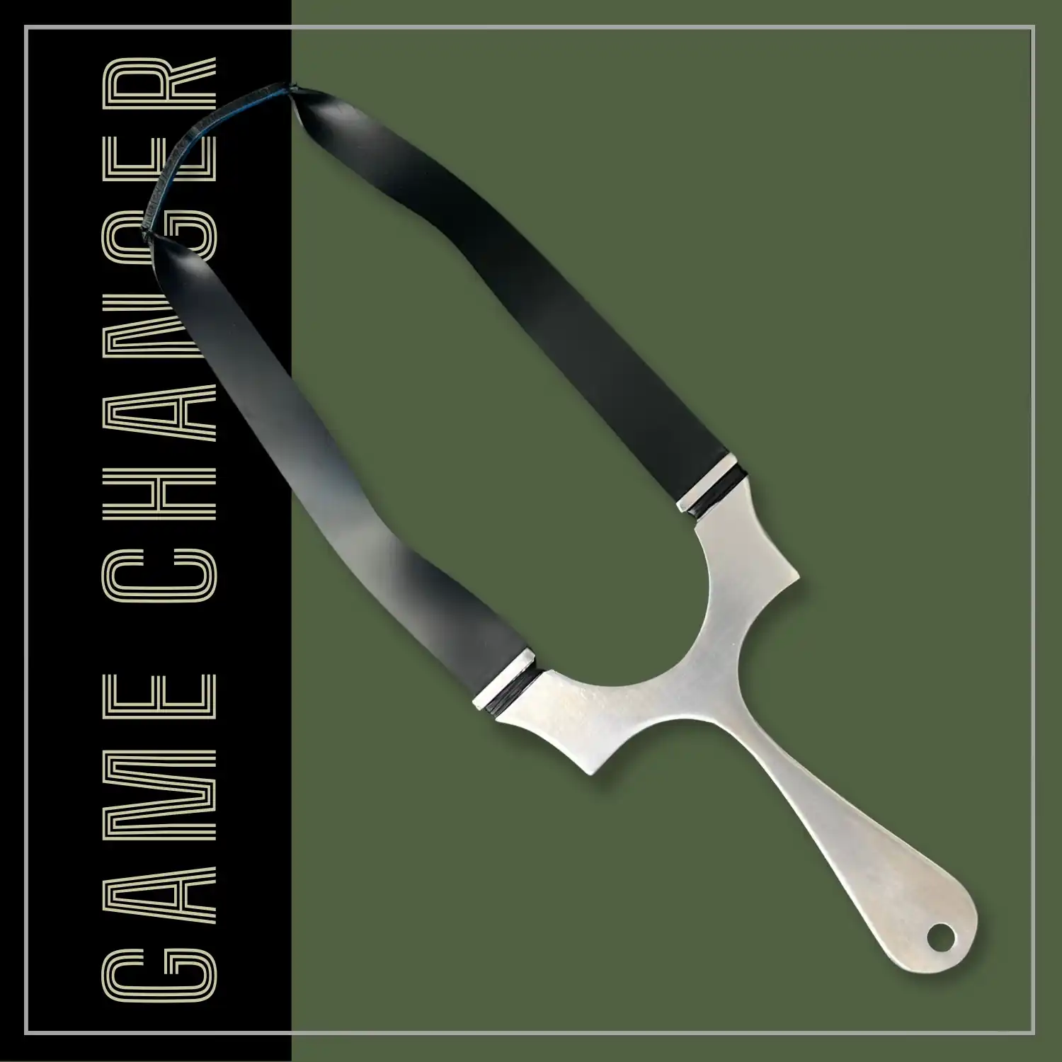 Stainless Steel Catapult for Hunting | Model S51 | Indian Slingshot Style