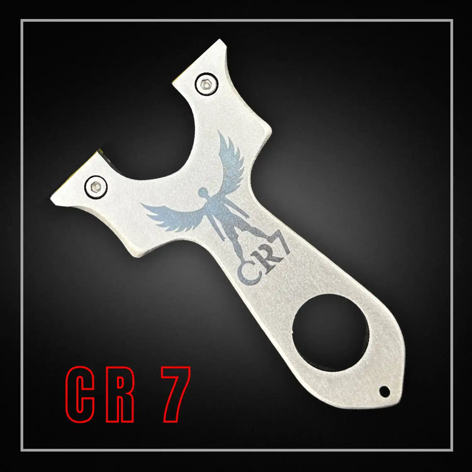 High Impact Stainless Steel Slingshot for Hunting with Precise Rubber Band | Model S7