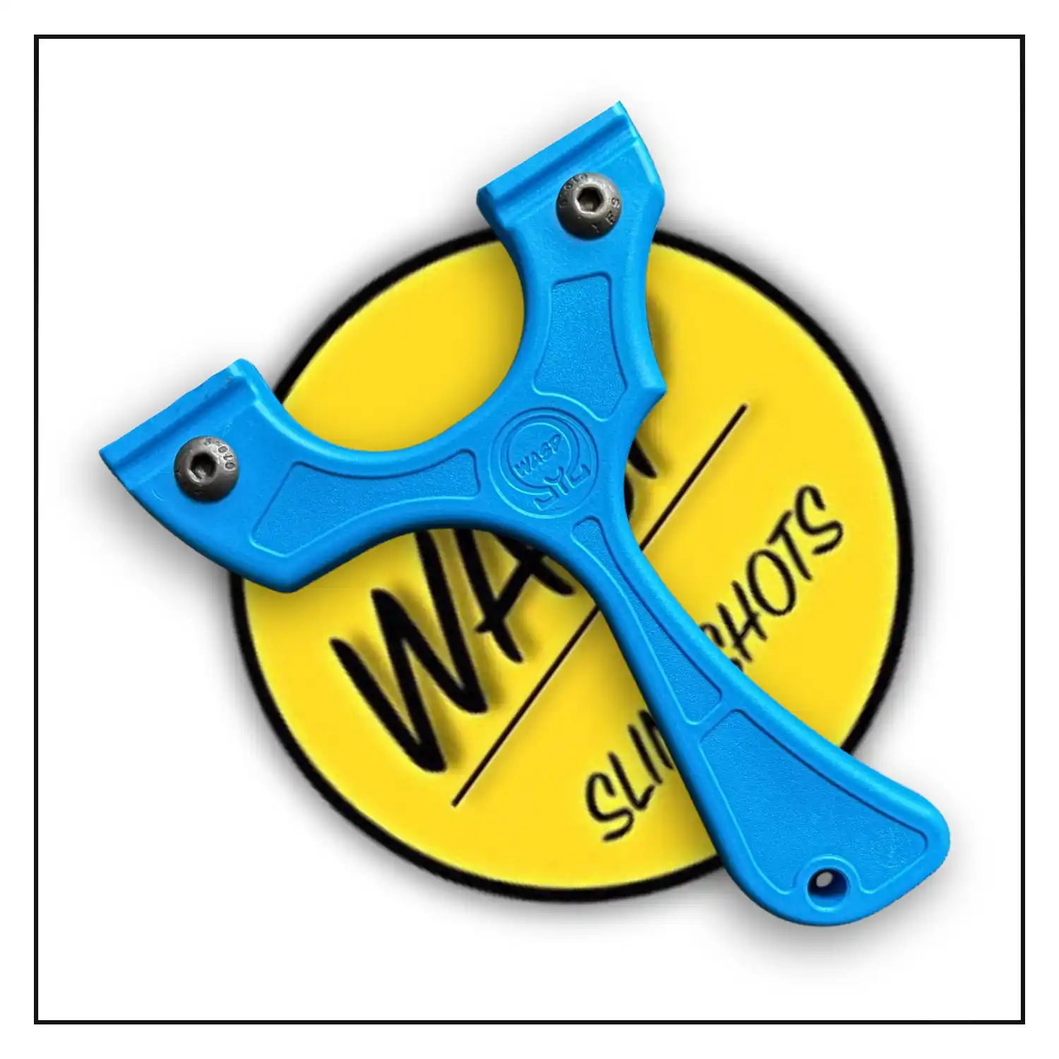 Premium Wasp OTT Wendigo Slingshot for Hunting | Tournament Slingshot for Camping | Blue | Pack of 1