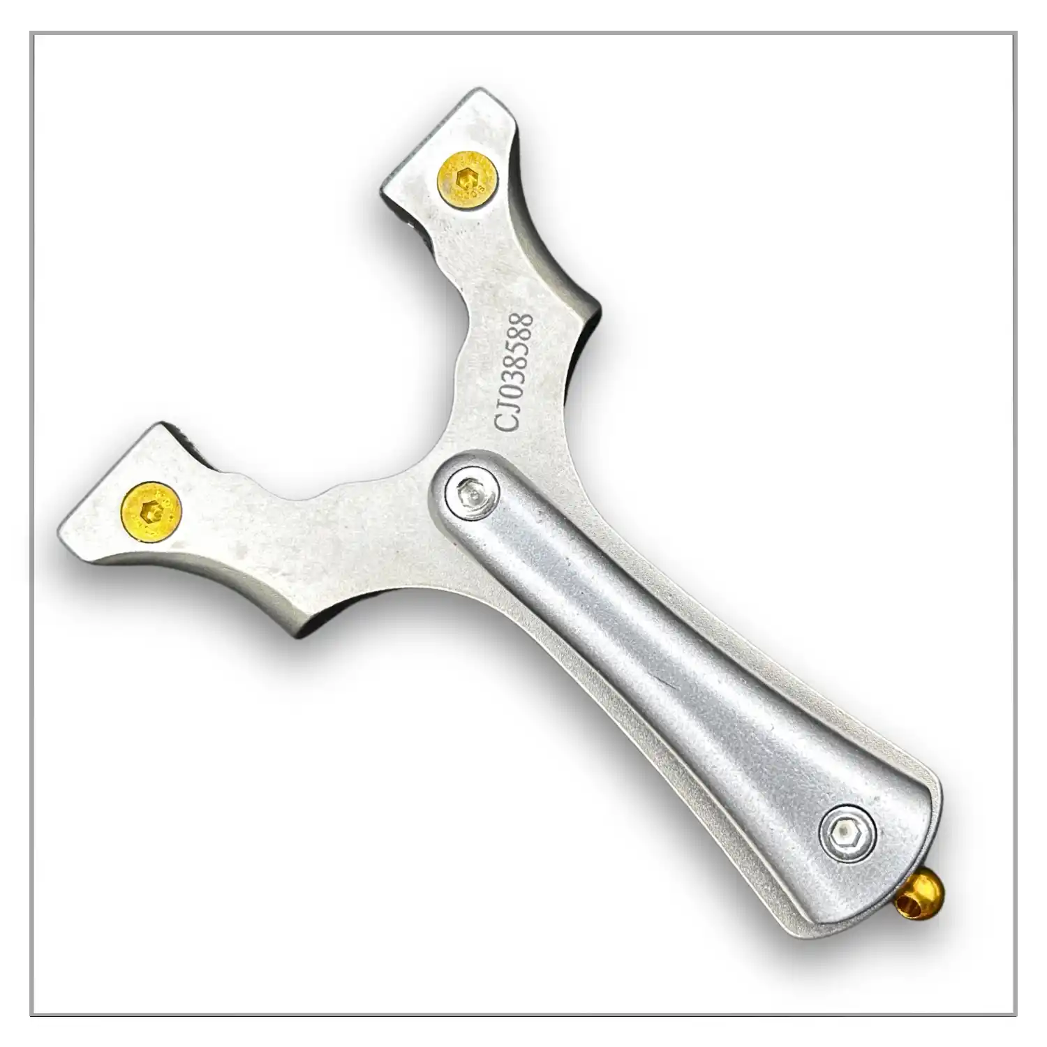 Powerful Slingshot with Flat Rubber Band for Hunting | Model S30