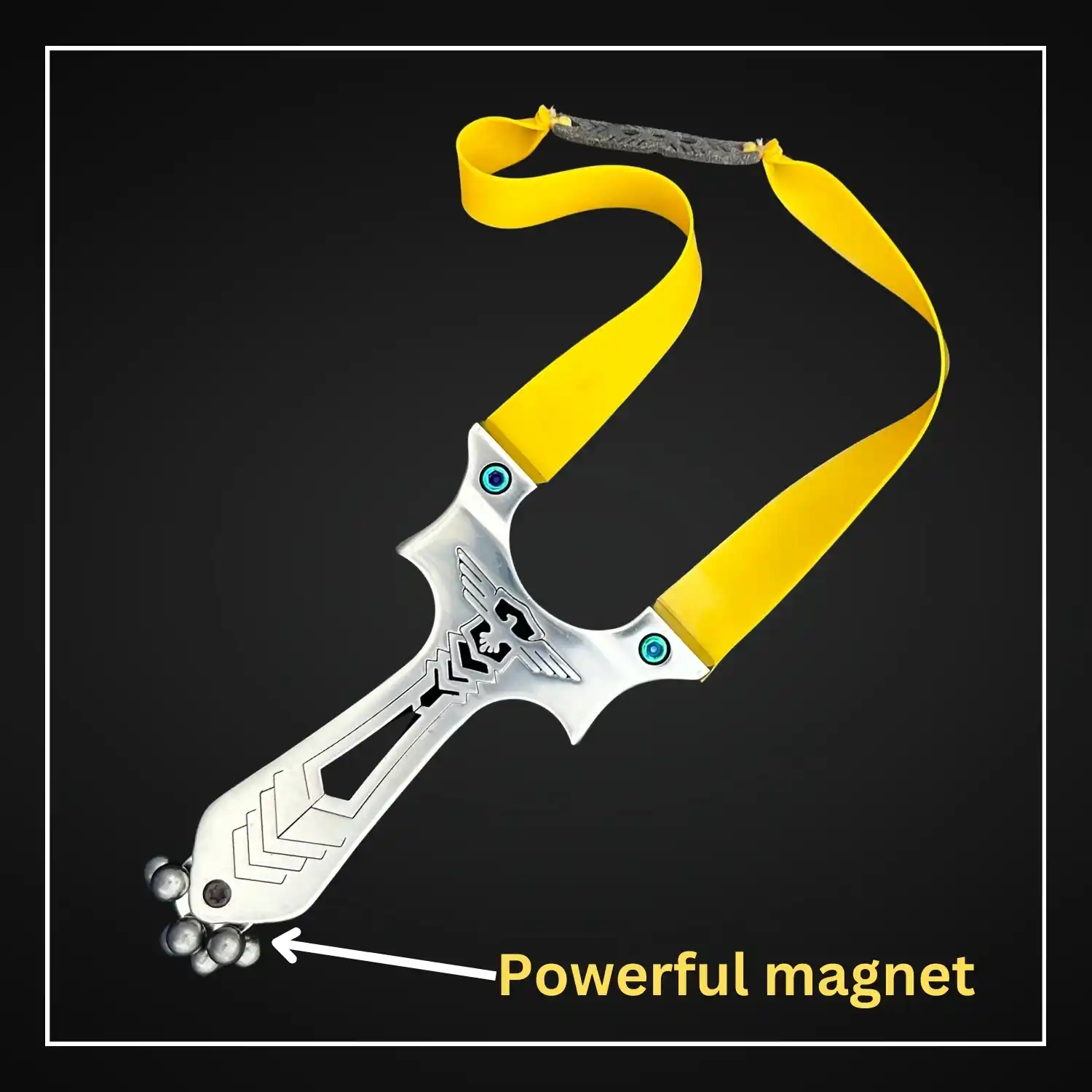Powerful Stainless Steel Slingshot for Hunting | Model S33