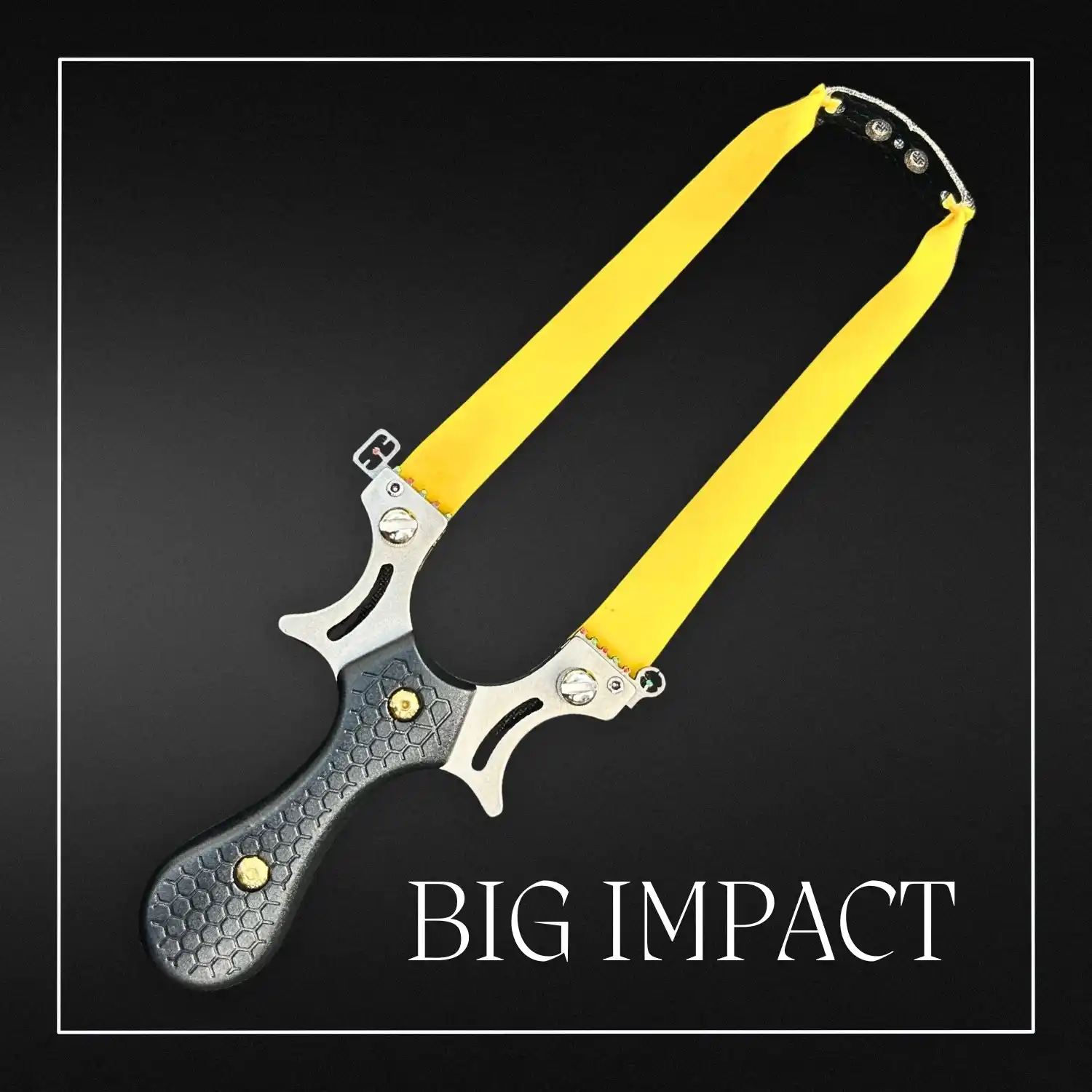 Professional  Stainless Steel Slingshot for Hunting with Easy Grip |  Model S37