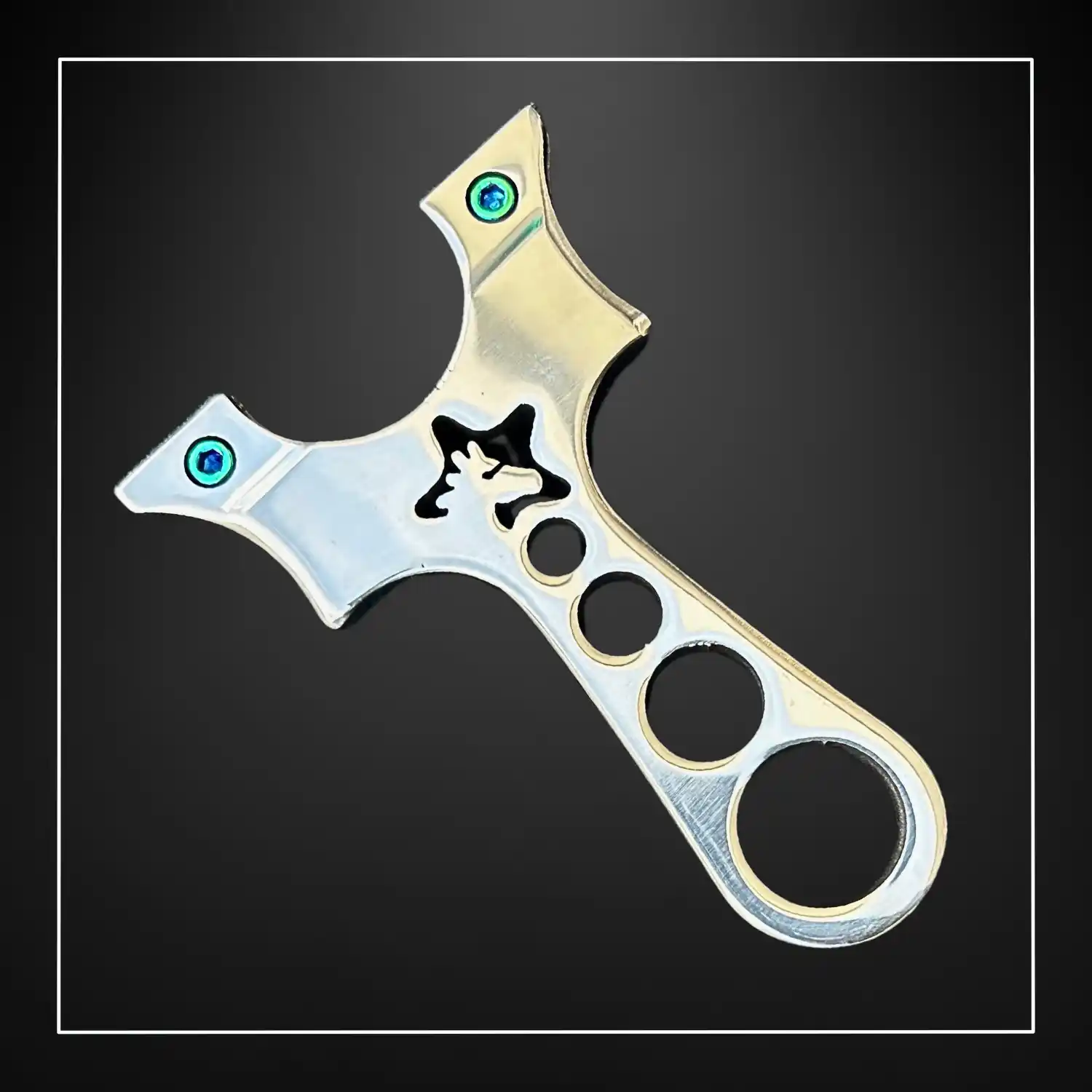 High Impact Stainless Steel Slingshot for Hunting | Model S35