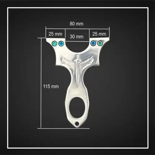 Powerful Stainless Steel Slingshot for Hunting | Model S25